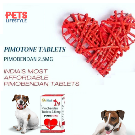 OriHeal Pimotone Pimobendan Chewable Tablets 2.5mg
