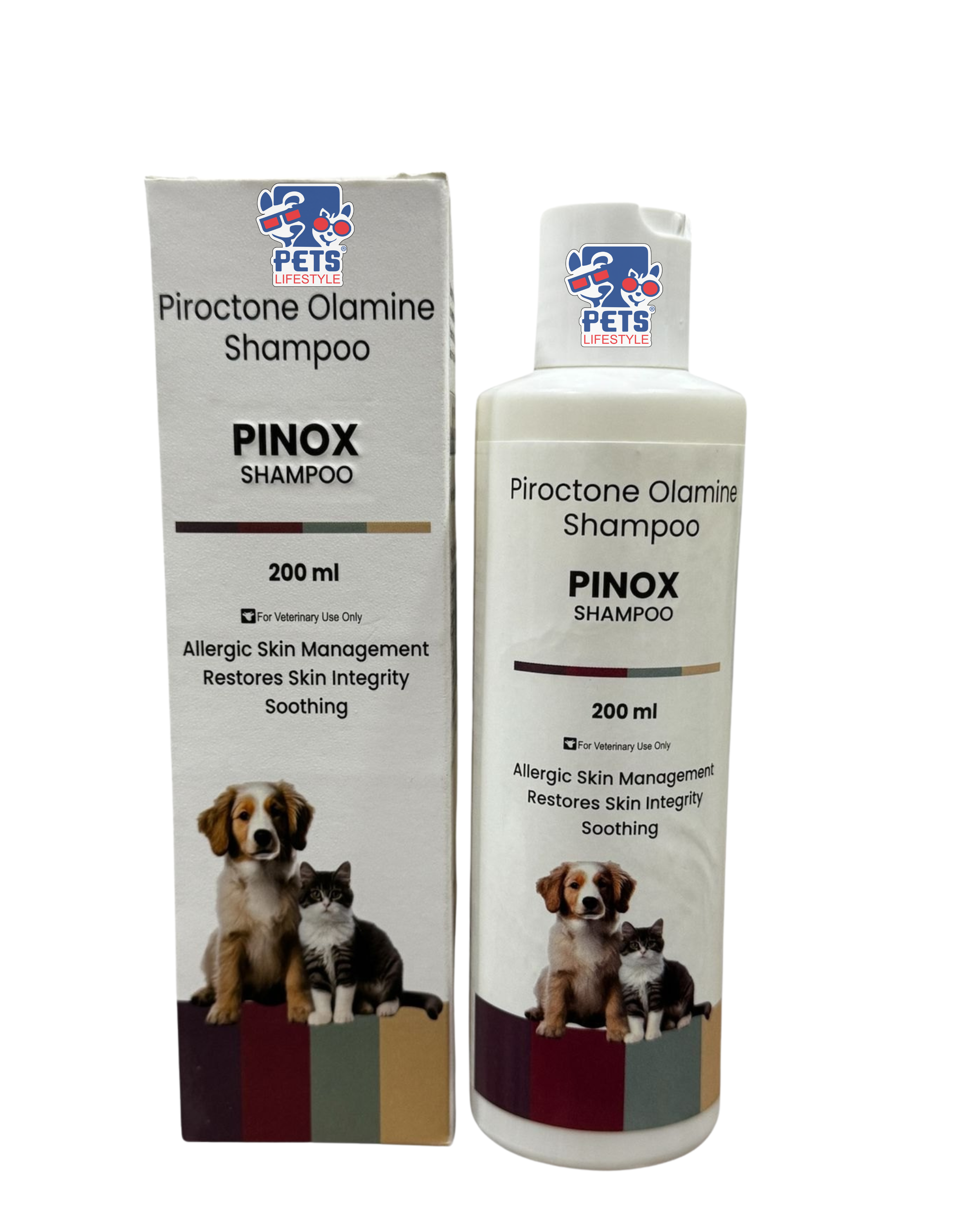 Pinox Ripley Medilogy PINOX Piroctone Olamine Shampoo | Pet Shampoo India
