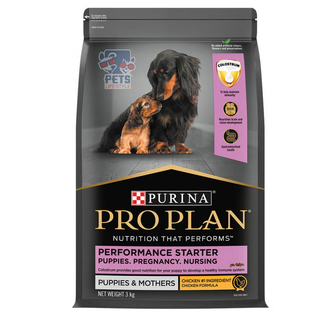 PURINA PRO PLAN Puppy Food – Performance Starter Puppies & Mothers