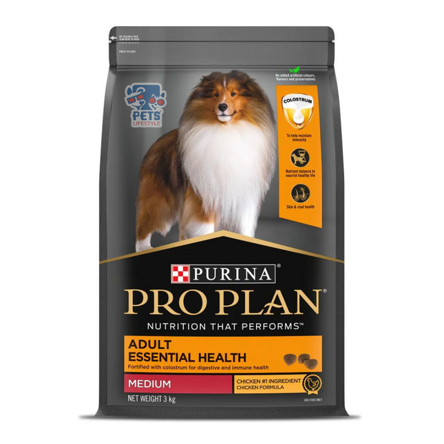 PURINA PRO PLAN Adult Medium Breed Dry Dog Food - Chicken Formula