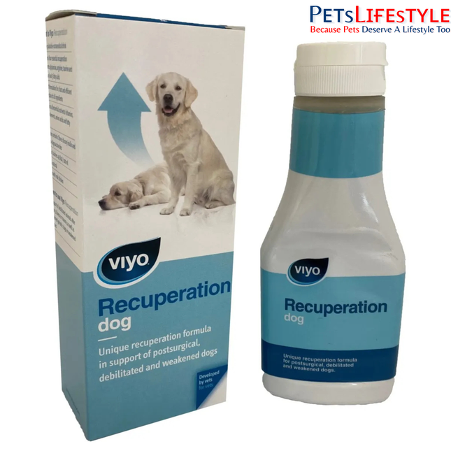 Viyo Recuperation Dog Liquid Supplement for Recovery Hydration & Immune Support (150 ml)
