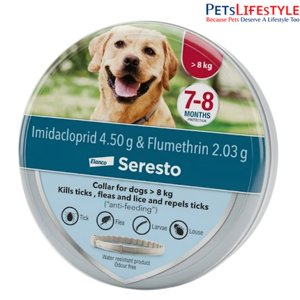Elanco Seresto Protection Against Fleas And Ticks Collar Large-70cms