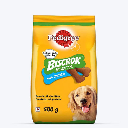 Pedigree Biscrok Chicken Flavour Dog Biscuits (Above 4 Months)