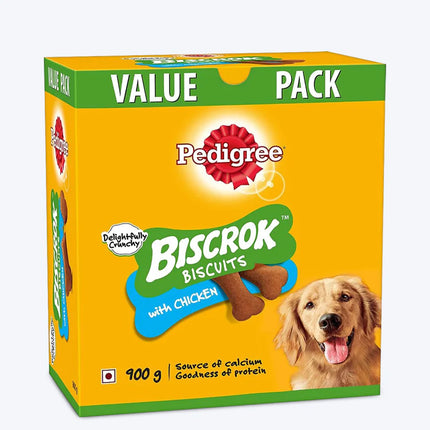Pedigree Biscrok Chicken Flavour Dog Biscuits (Above 4 Months)