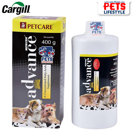 Petcare Nutricoat Advance Omega 3 + 6 Syrup for Dogs & Cats – 200 ml & 400 ml