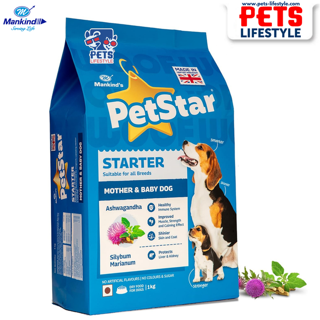 Mankind Petstar Starter Mother & Baby Dog Dry Food