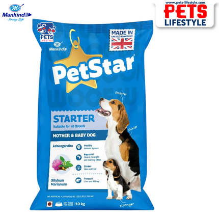 Mankind Petstar Starter Mother & Baby Dog Dry Food