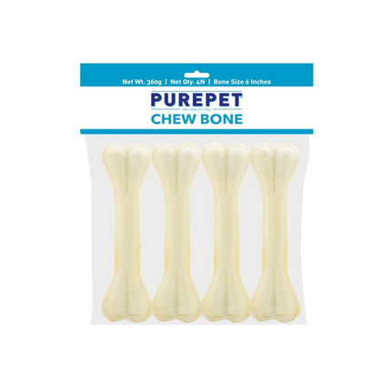 Purepet Chew Bone 4 Inch For Dogs