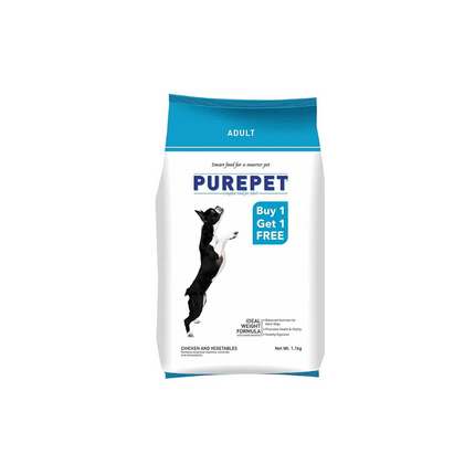Purepet Chicken & Vegetable Adult Combo Dog Dry Food