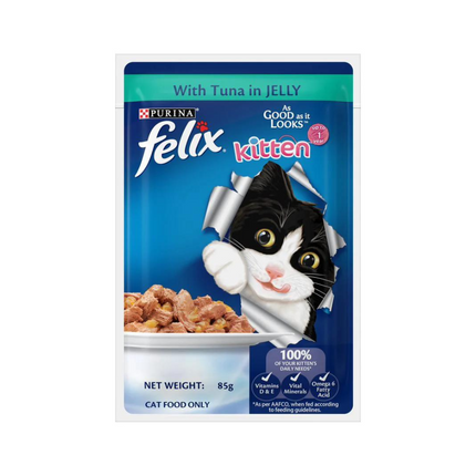 Purina Felix Tuna with Jelly Kitten Wet Food