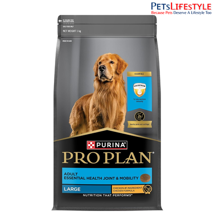 Purina Pro Plan Adult Large Breed Chicken Dog Food 1kg Complete and Balanced Nutrition for Labrador and Golden Retriever