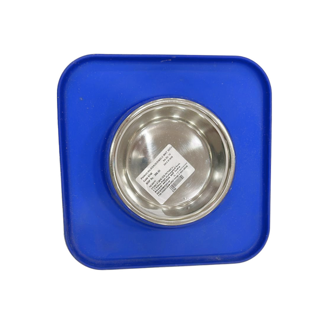 Blue Color Mat With Bowl 