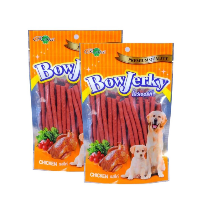 Rena BowJerky Chicken Sticks Dog Treats