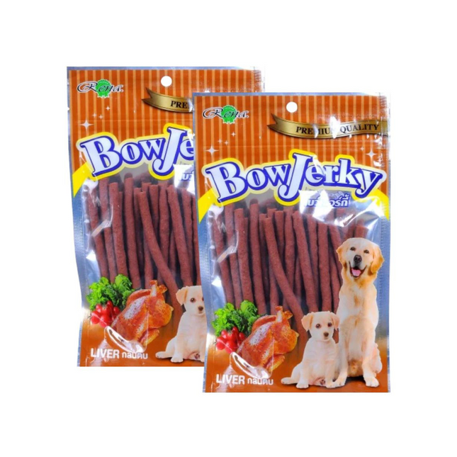 Rena BowJerky Liver Sticks Dog Treats