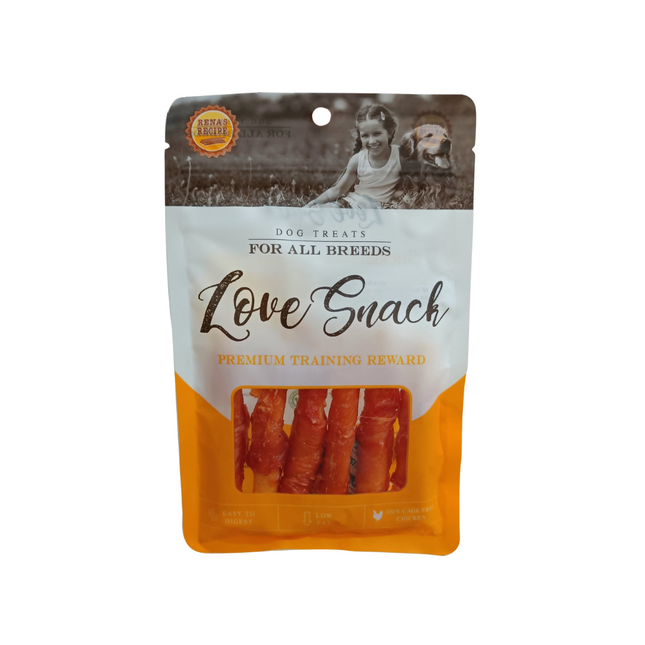 Rena Love Snack Chicken Jerky Stripes