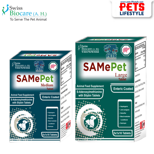SamePet Medium Tablet – Liver Support for Dogs (Pack of 10)