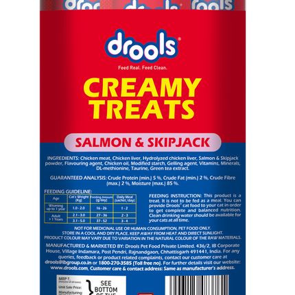 Drools Creamy Treats Salmon & Skipjack (25 pcs)