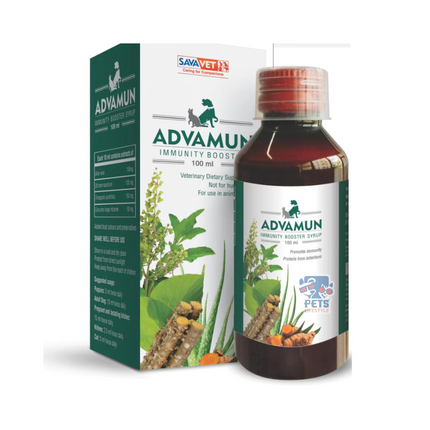 Savavet Advamun Immunity Booster Syrup for Dogs & Cats