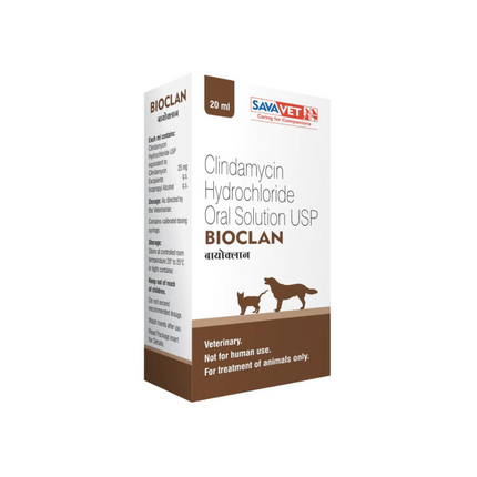 Bioclan Savavet Bioclan (Clindamycin) Oral Solution for Dogs and | India