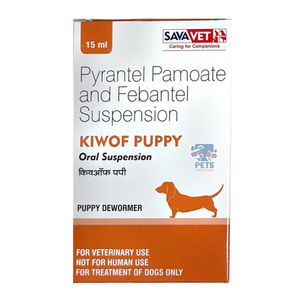 Savavet Kiwof Puppy Deworming Suspension 15ml