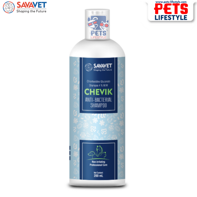Savavet Chevik Shampoo for Dogs and Cats 200ML