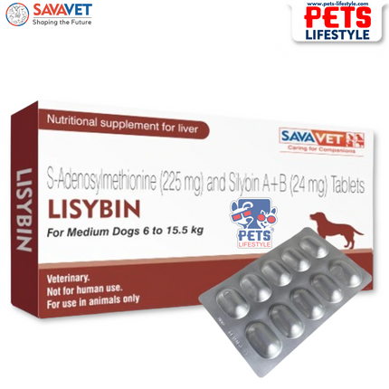 Savavet Lisybin Tablet Advanced Liver Support (1 X 10 Tablets)