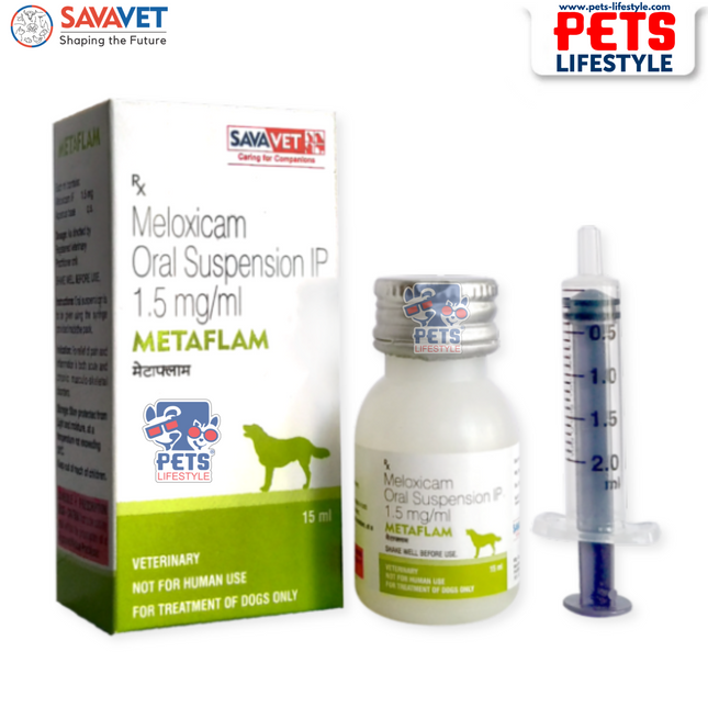 Savavet Metaflam (Meloxicam) Oral Suspension (15ml)