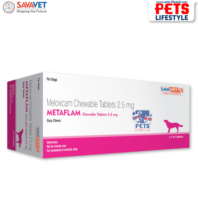 Savavet Metaflam (Meloxicam 2.5 mg) Dog Tablet (1 X 10 tablets)