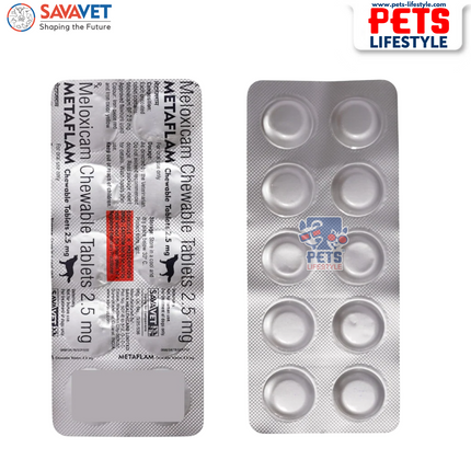 Savavet Metaflam (Meloxicam 2.5 mg) Dog Tablet (1 X 10 tablets)