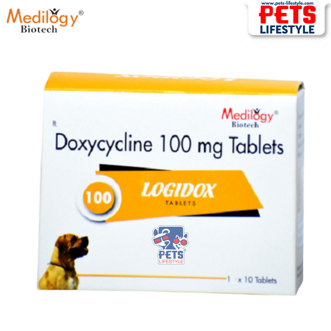 Medilogy Logidox Tablets Doxycline 100 mg Tablets 10X1