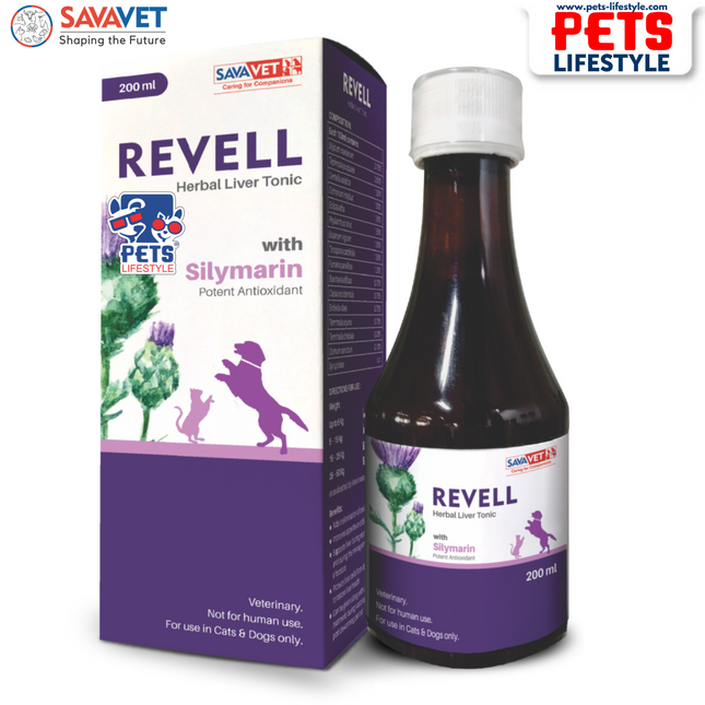 Savavet Revell Liver tonic for Dogs and Cats (200ml)