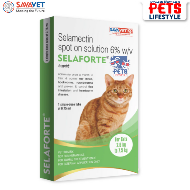 Savavet Selaforte (Selamectin) Spot-On for Cats