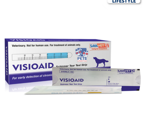 VISIOAID® Schirmer Tear Test Strips – Precision Tear Production Measurement  for Dogs