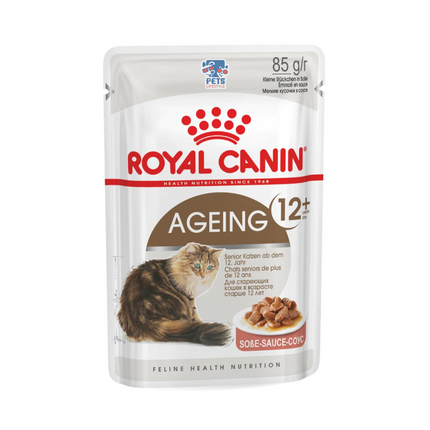 Royal Canin Ageing 12+ Gravy Wet Cat Food - 85 g pack