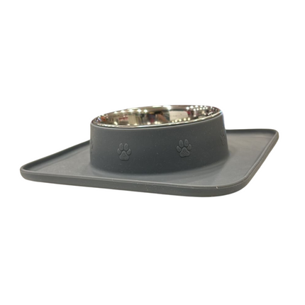 Silicon Mat With Bowl For Dogs