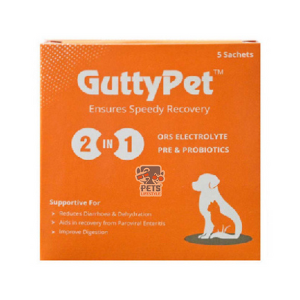 Sky-Ec Gutty Pet Ors Electrolyte, Pre & Probiotics Sachets