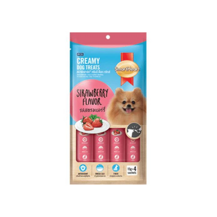 SmartHeart Chicken & Strawberry Dog Creamy Treat