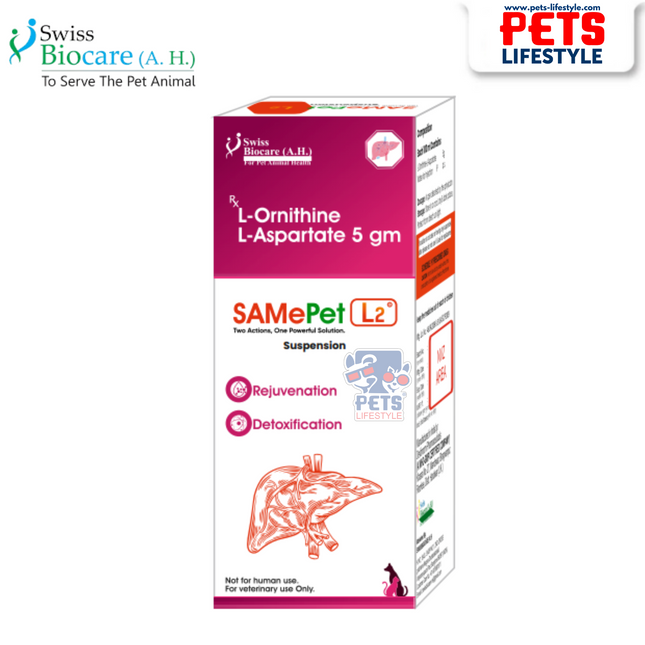 SAMePet L₂ Syrup – Liver Detox & Muscle Recovery Formula (100 ml)