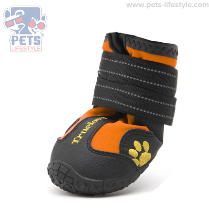 Truelove  Dog Boots – Waterproof Dog Shoes , Non-Slip Paw Protection ( 4 SHOES )