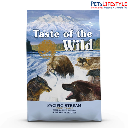 Taste of the Wild Pacific Stream Smoked Salmon Dry Dog Food Bag