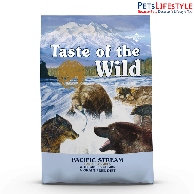 Taste of the Wild Pacific Stream Smoked Salmon Dry Dog Food Bag