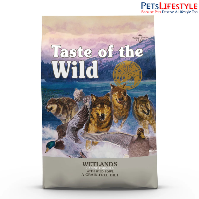 Taste of the Wild Wetlands Wild Fowl Dry Dog Food Bag