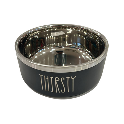 Thirsty Double Wall Dog Bowl