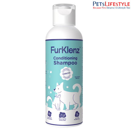 Tineta FurKlenz Keratin Conditioning Shampoo for Dogs & Cats 200ml