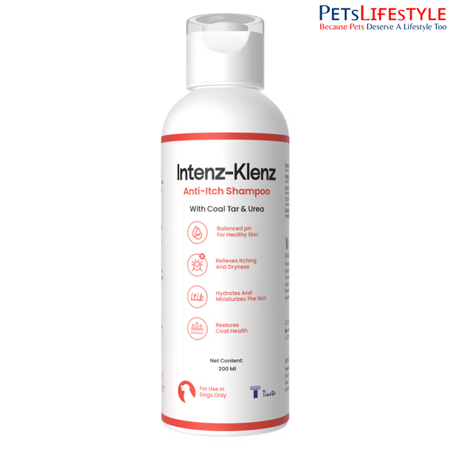 Tineta Intenz-Klenz Anti-Itch Shampoo for Dogs 200ml