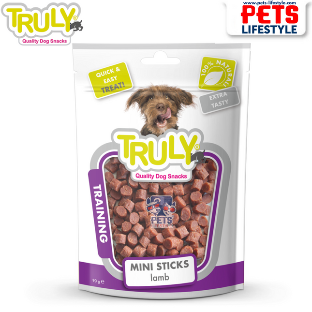 Truly Mini Sticks – Lamb Training Treats for Dogs