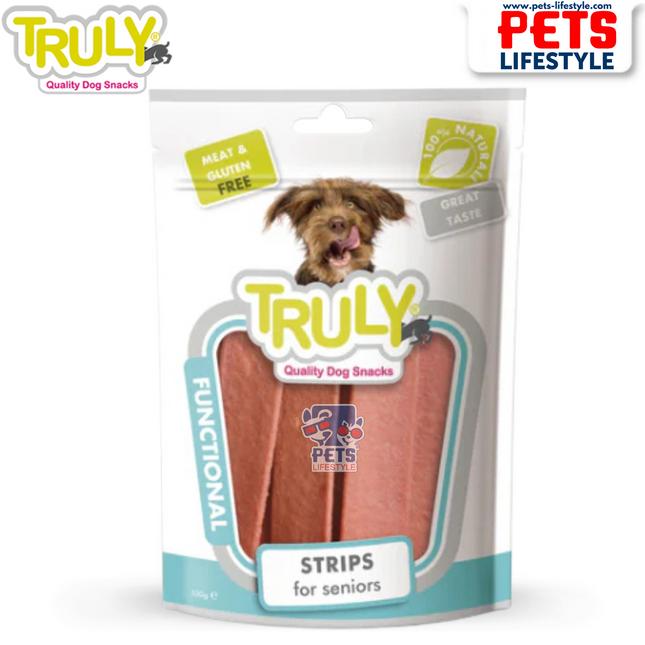 Truly Strips for Seniors – Functional Dog Treats (100g)