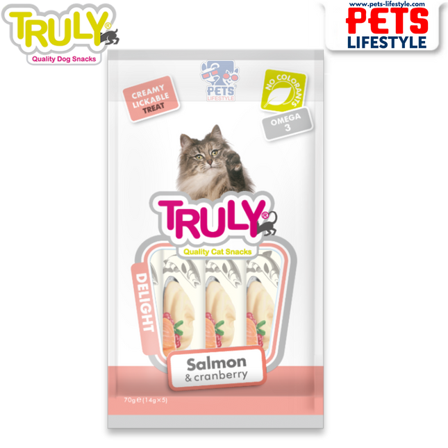 Truly Creamy Lickable Treats – Salmon & Cranberry