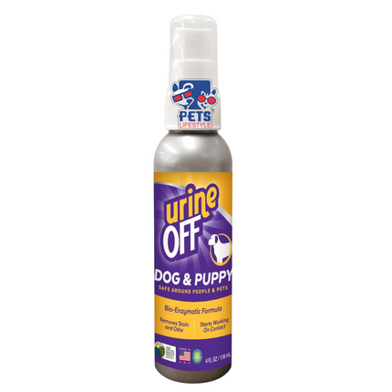Urine Off Dog & Puppy Urine Stain & Odor Remover Enzyme-Based Cleaner | 500ml Spray
