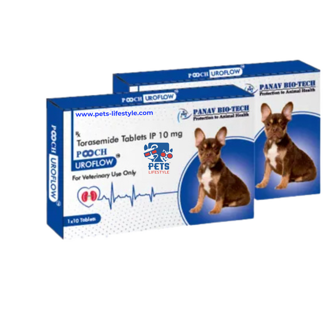 Pooch Uroflow Torsemide IP 10 mg ( 1X10 Tablets )